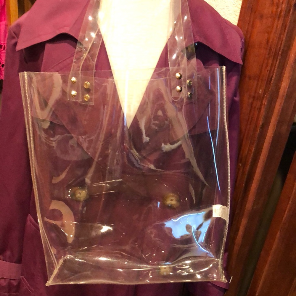NWOT. Clear Event Bag